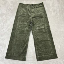 Maeve by Anthropologie The Colette Corduroy Cropped Pants 34x26 Wide Leg