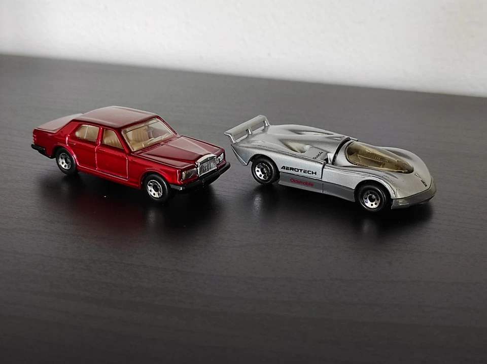 Matchbox MB-66 RR Silver Spirit & Oldsmobile AEROTECH MB-64, NEUWERTIG, Mit OVP - Bild 3 von 4