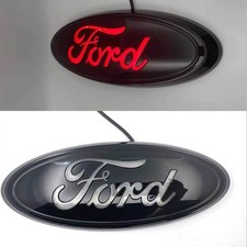9 Inch Red Led Emblems For Ford F150 05-14 Frontrear Blue Chorme Housing Badge 9 Inch Red Led Emblems For Ford F150 05-14 Frontrear Blue Chorme Housing Badge