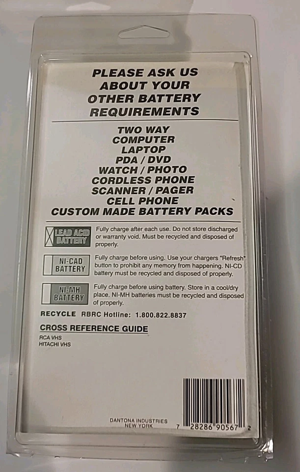 Cargador de batería para cámara digital y videocámara CAM-567P 10V 2000mAh Plus Foto 3 de 4