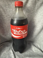 Share a Coke with    Violet   2025 Personalized Gift Coca~Cola Bottle 20oz