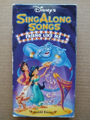 Disney Sing-Along Songs: Friend Like Me (VHS, 1993)