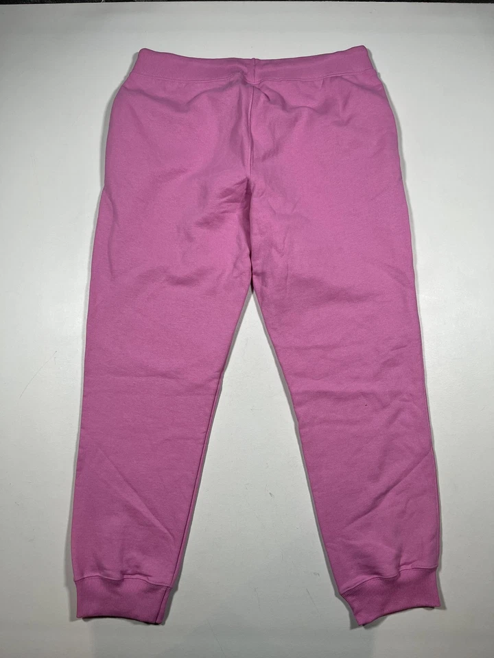 Женские тренировочные штаны Champion XL розовые Powerblend Joggers с логотипом и манжетами GF478 - Изображение 2 из 4