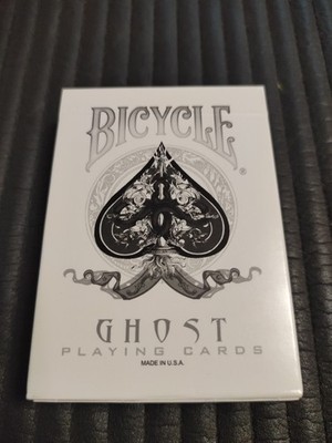 BICYCLE GHOST LIMITED EDITION PLAYING CARDS DECK SEALED