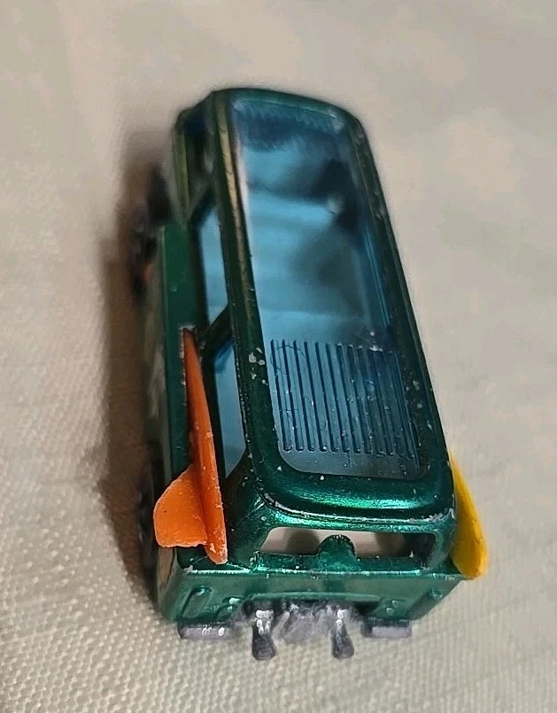 Volkswagen Beach Bomb Aqua Hot Wheels 1969 Redline Mattel Vintage RL Foto 4 de 4