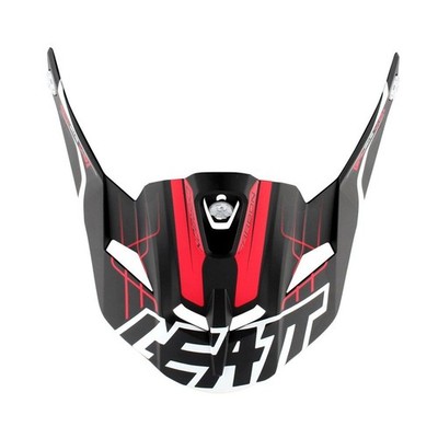 LEATT VISOR GPX 6.5 CARB V01 #XS/S RED/GRY/WHT-OB. - 4015200104