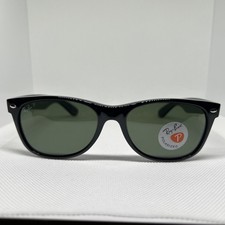 RAY BAN RB2132 901 58 Black Square Unisex 55 mm Polarized Sunglasses