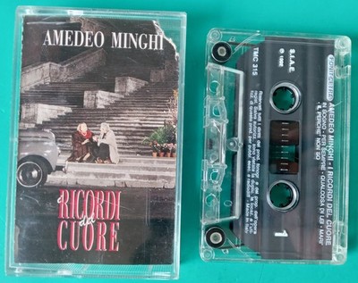 AMEDEO MINGHI I Ricordi Del Cuore (1992) Cassette, Album - Fonit Cetra   TMC 315