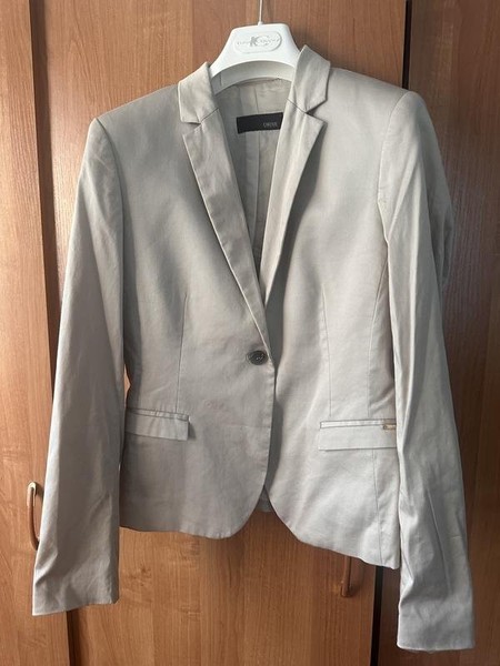 Women Cinque Blazer Beige Cotton 36