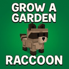 Raccoon   | Grow A Garden   | Instant Deliver...