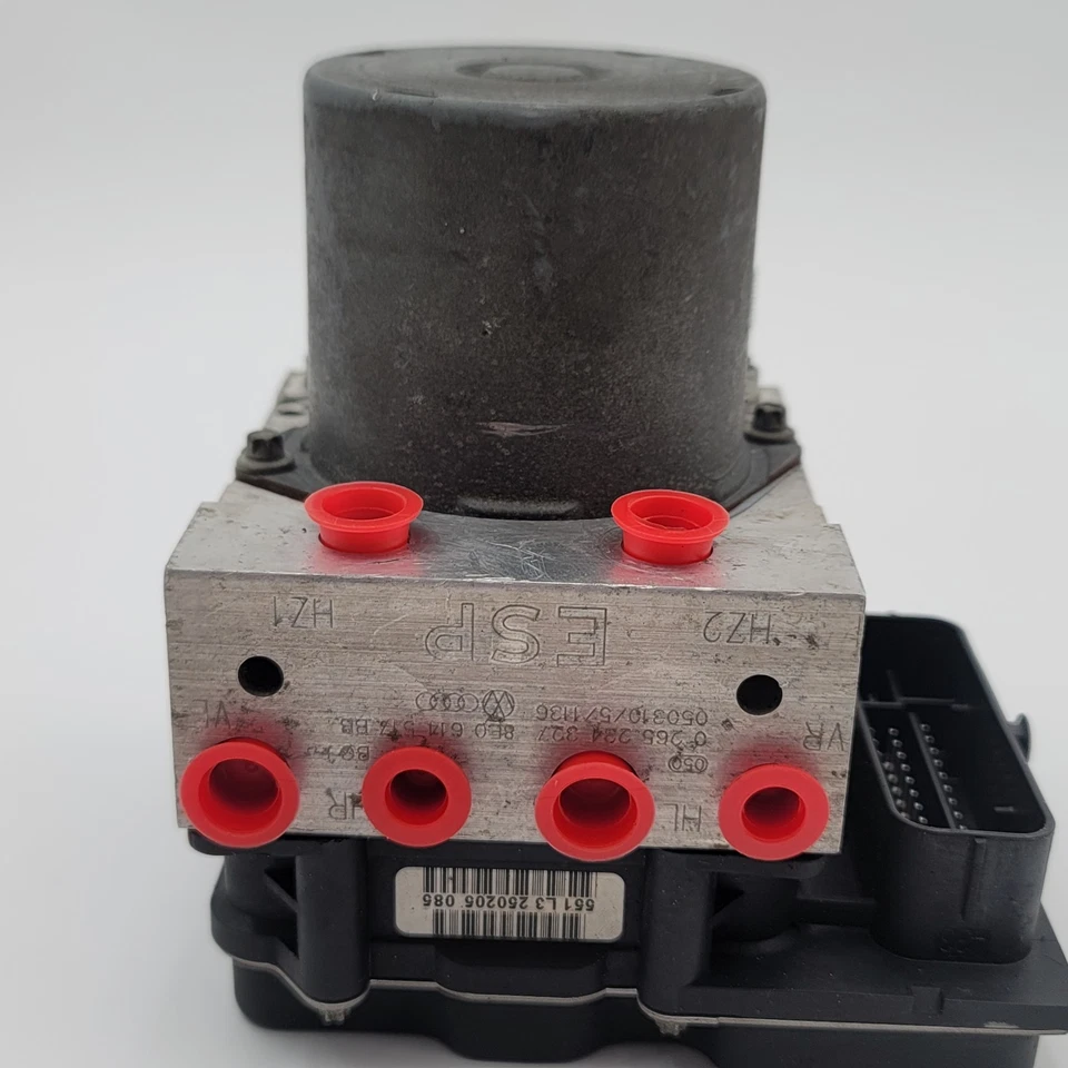 Unidad de control de bomba de freno antibloqueo ABS Audi A4 2005 OEM 8E0614517BB Foto 4 de 4