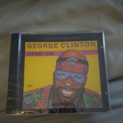 Pファンク e Clinton 直筆サイン Atomic Dog George Clinton / Atomic