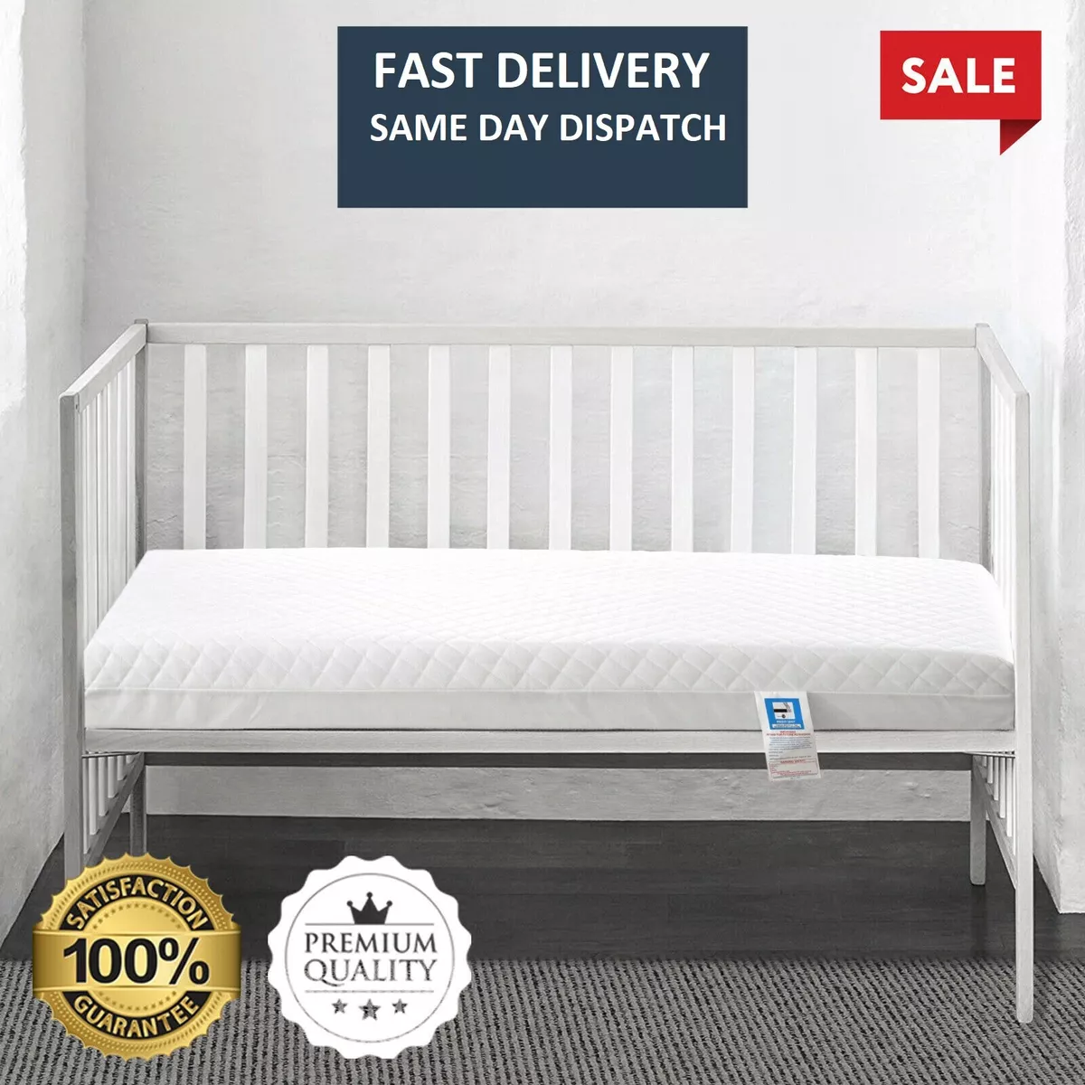 Baby cot sales mattress price