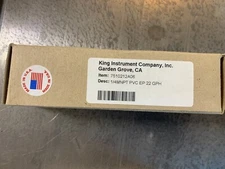 Set of 3 King Instrument Company / Flow meters