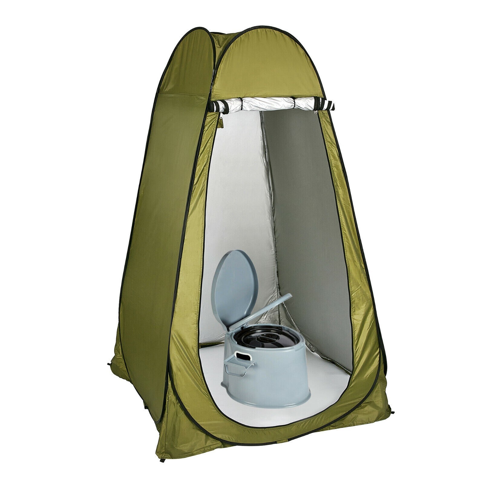 PORTABLE OUTDOOR POP UP PRIVACY TENT CAMPING SHOWER TOILET CHANGING