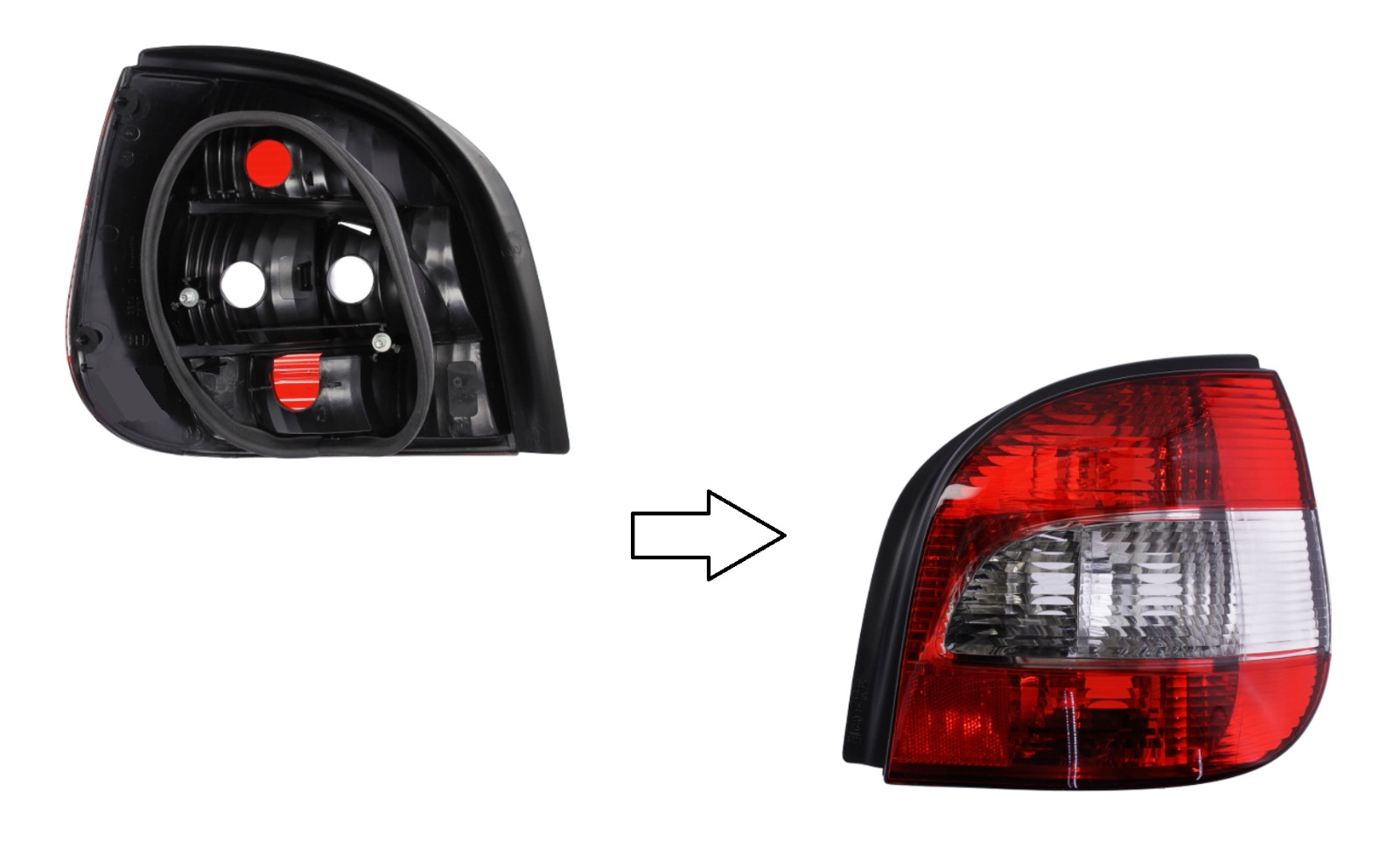 Feu arrière droit Renault Scenic 1999-2003 : Conduite de nuit sereine