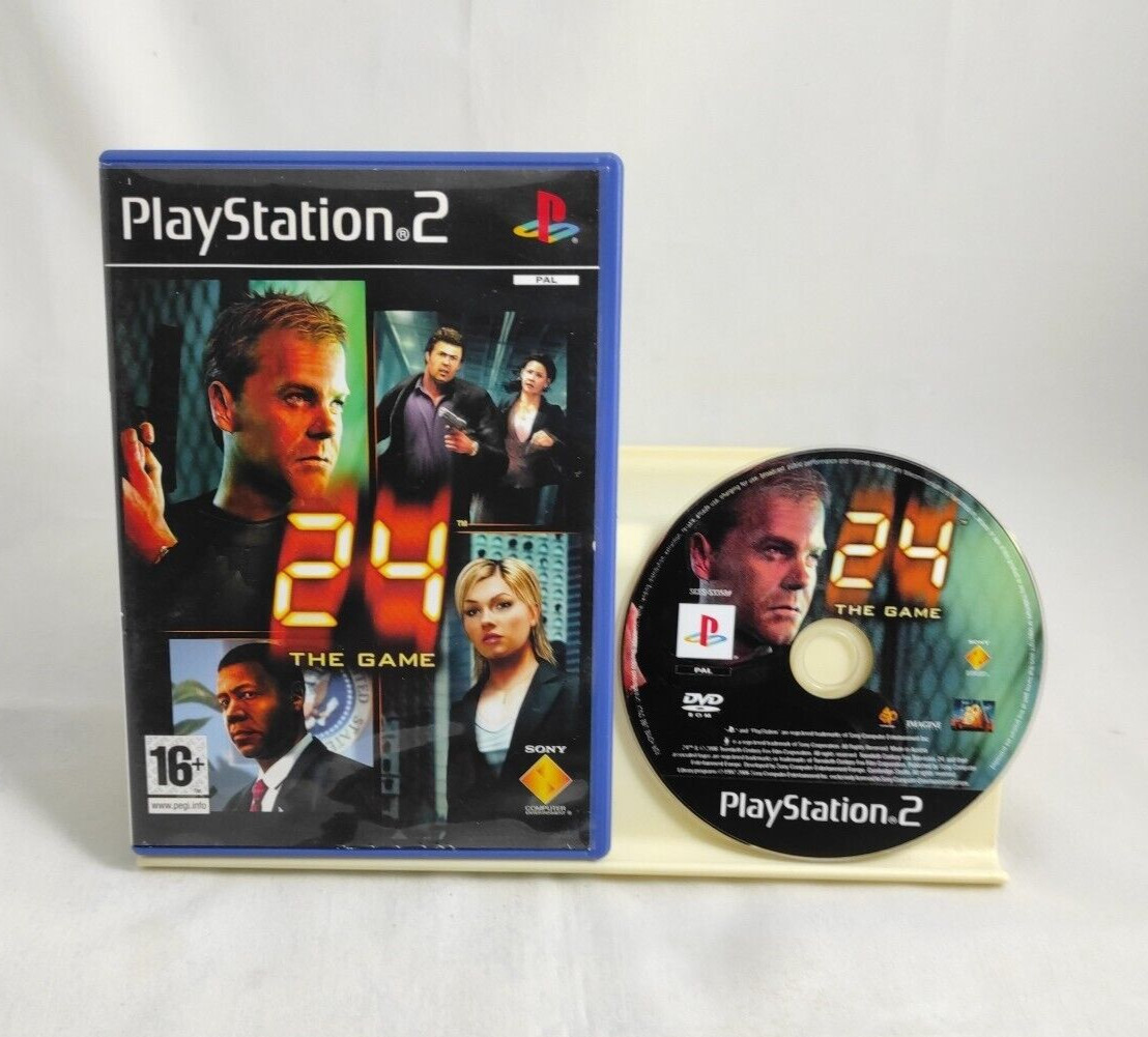 24 THE GAME PlayStation 2 PS2 Case and Disc Game