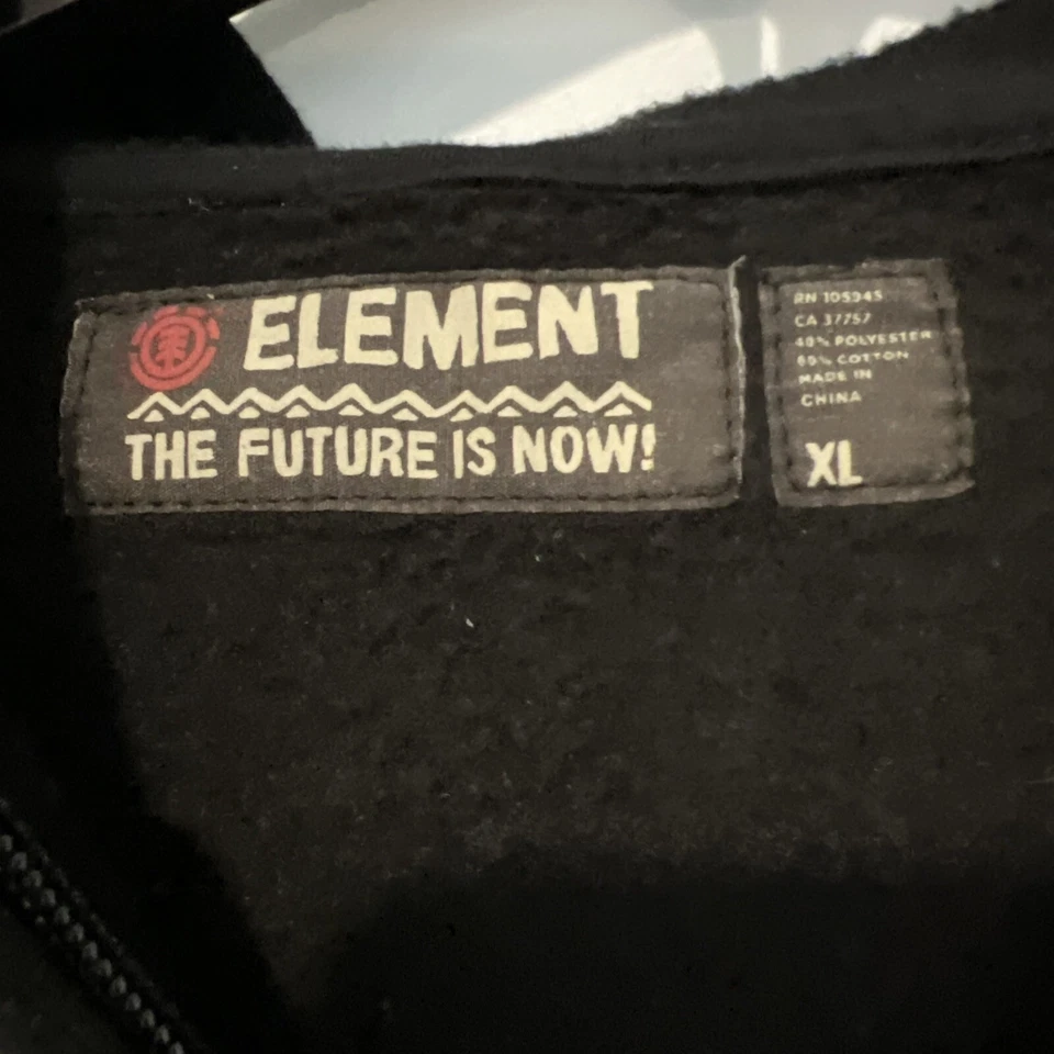 Y2K Element black skate grunge hoodie Kids XL - Image 2 of 4