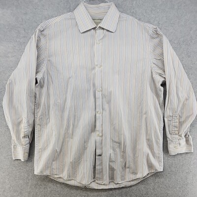 slim fit dress slacks Classic Pink Linen-Blend Shirt main image 1