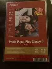 Canon 4x6 Photo Paper Plus Glossy II Sample Pack