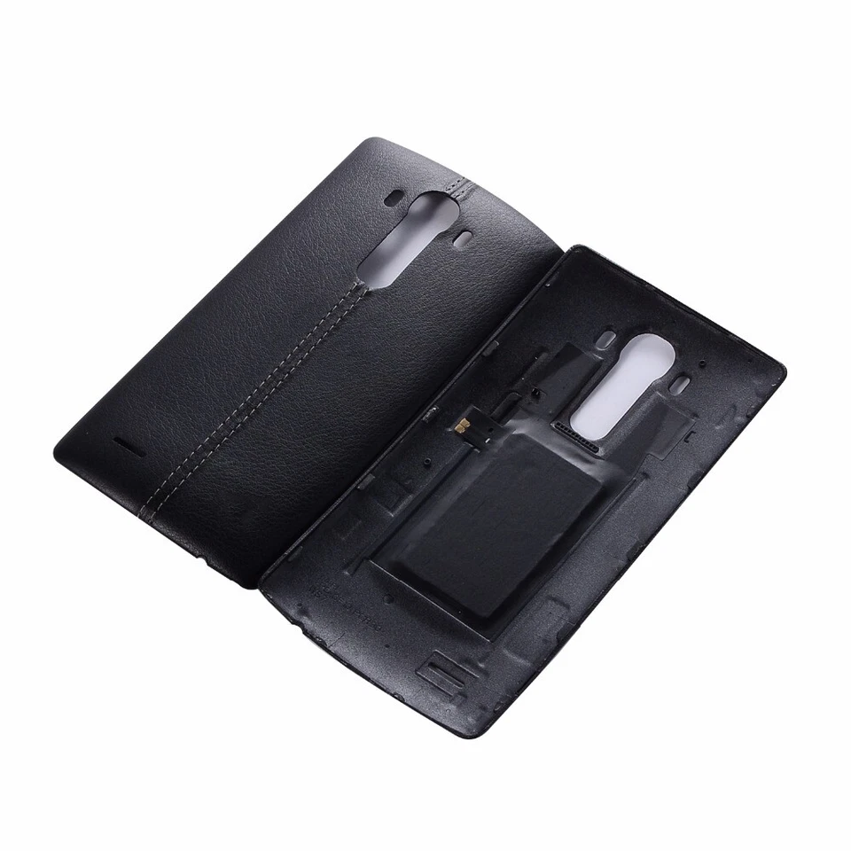 Artificial Leather Back Battery Cover Housing Door for LG G4 Battery Cover +NFC - Image 4 of 4