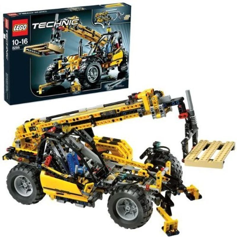 LEGO 8295 TECHNIC Telescopic Handler 10-16 1182 pcs 2009 From Japan New F/S