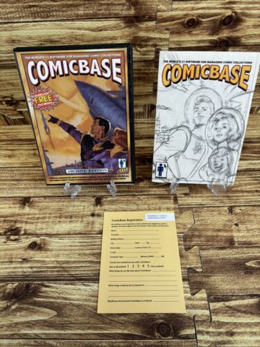 ComicBase #11 Deluxe Edition Set of 2 Disks - Comic Book Database Atomic Ave - Afbeelding 1 van 6
