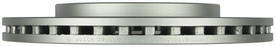 Rotor de freno de disco delantero QuietCast Bosch 2001-2002 Chrysler Prowler Foto 4 de 4