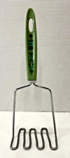 Vintage Retro Androck Stainless Steel Potato Vegetable Masher Kitchen Tools