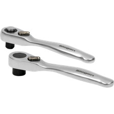 Image of Siegen 2 Piece 1/4" Drive Micro Ratchet and Bit Driver Set