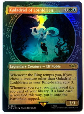 MTG Galadriel of Lothlorien *SHOWCASE FOIL* The Lord of the Rings