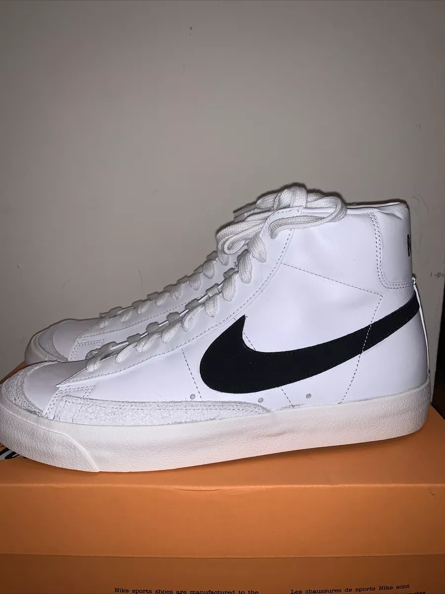 Nike blazer mid shop 77 vintage white black