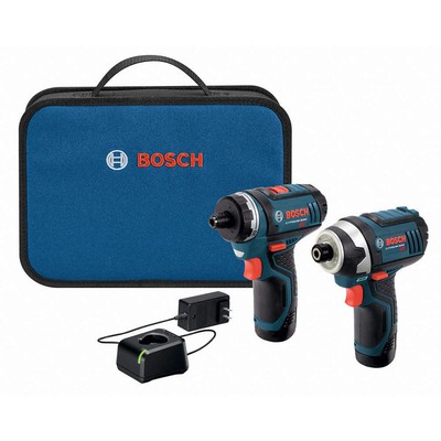 BOSCH CLPK27-120 Cordless Combination Kit,2 Tools,12V DC 4WLH7