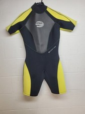 deep see womens short sleeve wet suit size 9/10 / we4290 r4 d2