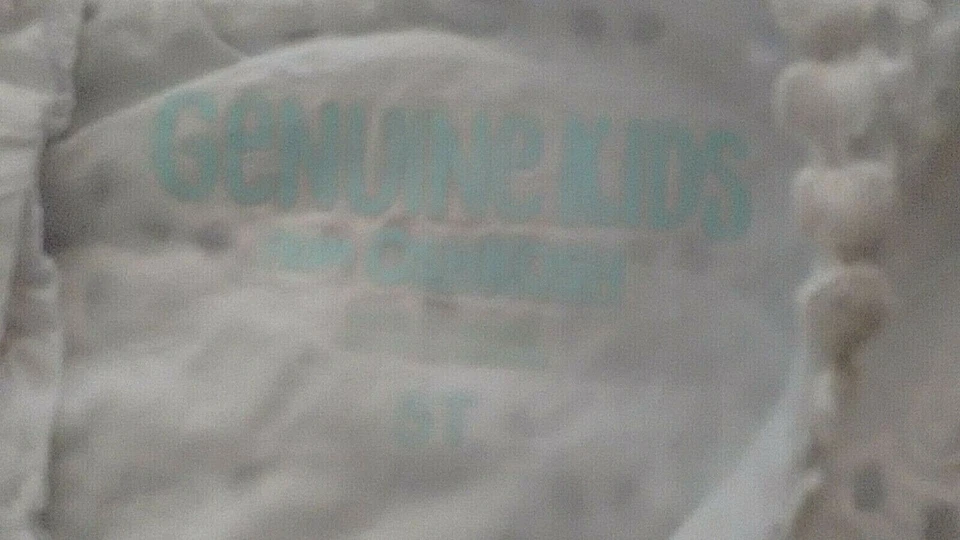 Genuine Kids OshKosh Girls Summer Dress Top 5T White Eyelet Floral Cottagecore - Image 4 of 4