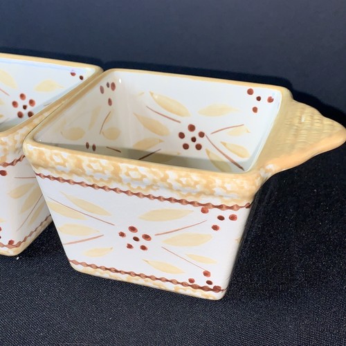 Temp-tations Insulated Lunch Totes Old World Green Yellow W 2Baking Dishes 1Tray - Picture 6 of 19