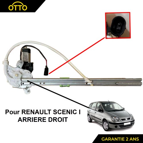 Elektrischer Fensterheber Hinten Rechts für Renault Scenic I 7700437157