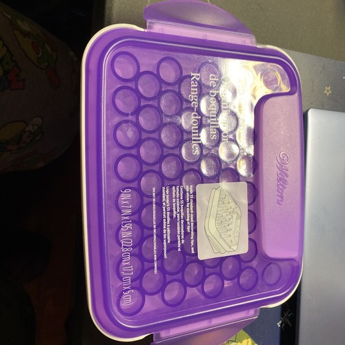 Wilton Tip Organizer Holds 55 Standard Size Decorating Tips 70896402400