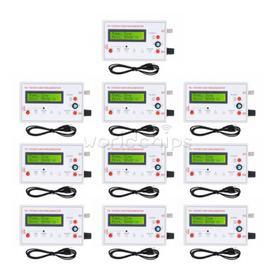 1-10x DDS Function Signal Generator Module 1HZ-500KHz Sine + Square Wave FG-100