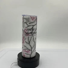 Handmade Stainless Steel Tumbler - Hooray For Silver linings