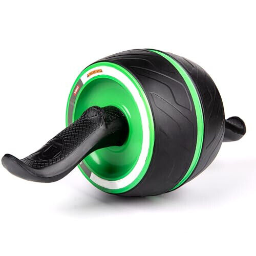 Ab Roller Wheel with Knee Pad Mat,Automatic Rebound Abdominal Wheel Abs Workout - Picture 1 of 9