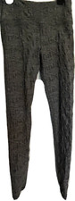 Leggings Women  s Size Small Gray Textured Patterned VMMV Made in USA