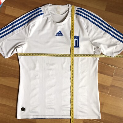 GREECE 2008 2009 HOME FOOTBALL SHIRT SOCCER JERSEY ADIDAS GREECE 2008 2009 HOME FOOTBALL SHIRT SOCCER JERSEY ADIDAS