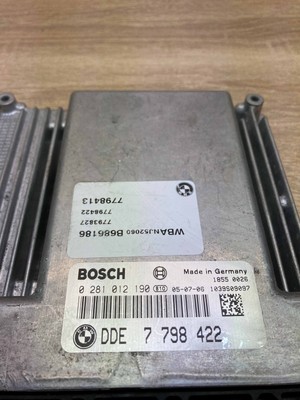 7798422 6965050 BMW 5 Series E60 E61 Motor ECU Engine Steuerger t  