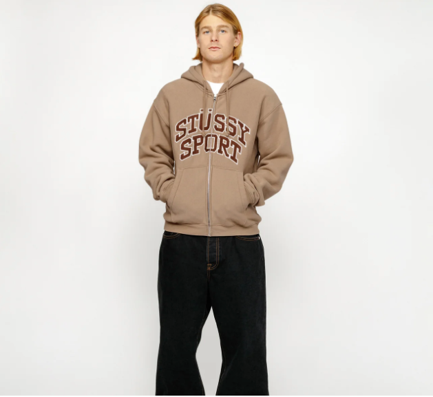 Stussy Sport Zip Hoodie Tan Brand New with Tags XL | eBay Stussy Sport Zip Hoodie Tan Brand New with Tags XL | eBay