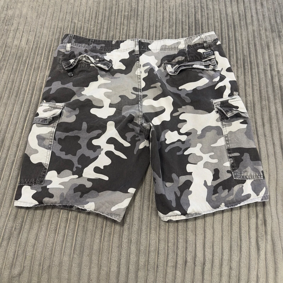 Pantalones Cortos Carga O'Neill Para Hombre 36 Gris Camuflaje Informal Calce Estándar Skate Grunge Foto 3 de 4