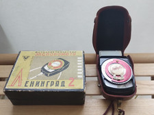Leningrad 2 Rare Soviet Light meter exposure meter in box Soviet USSR