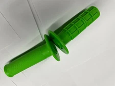 MX VINTAGE STYLE GREEN 1/2 WAFFLE GRIPS  HONDA XR XL CR MR SL CRF MT 7/8" NEW  