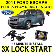 2011 Ford Escape Easy Install Remote Start Plug and Play Original Fob FO1A