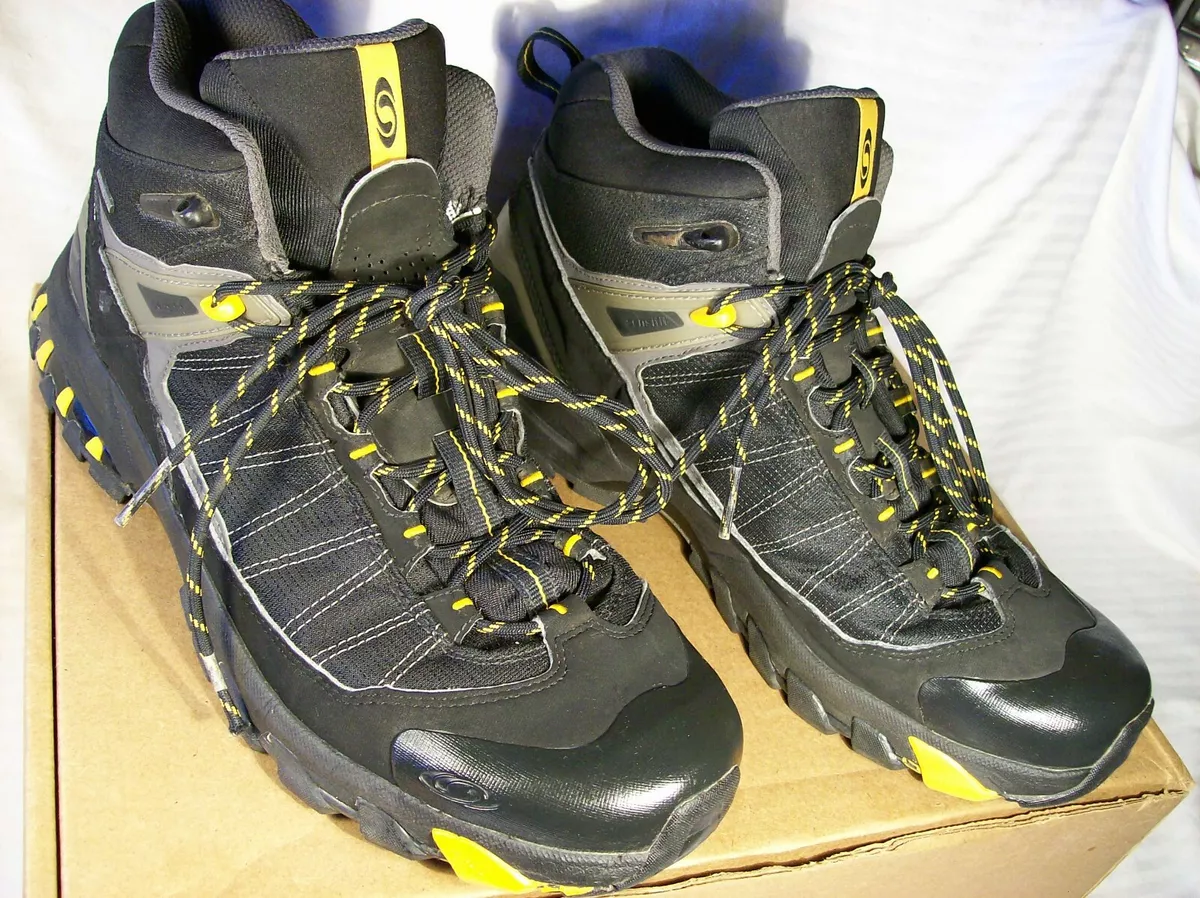 Salomon 3D Fastpacker Mid GTX Trail Hiking Hunting Boots Men s US 12M Excel